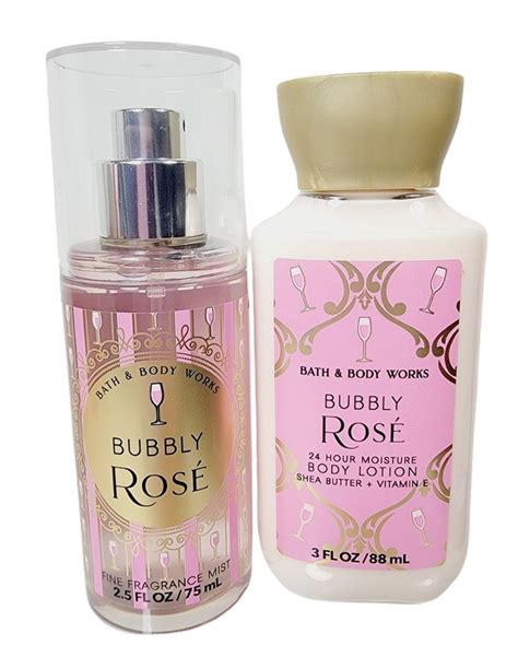 rose spray bath and body works|bath and body bubbly rose.